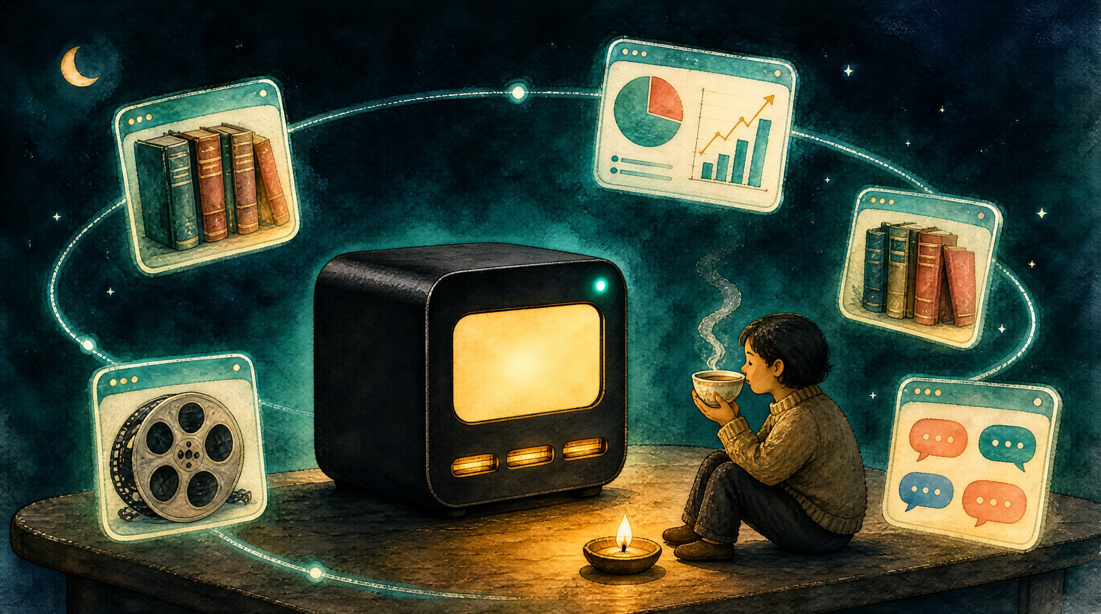 它就是这样在夜里安静地工作